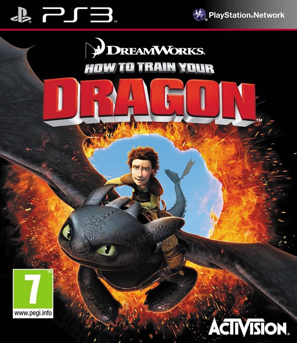 Games PS3 DREAMWORKS HOW TO TRAIN YOUR DRAGON / BID TO